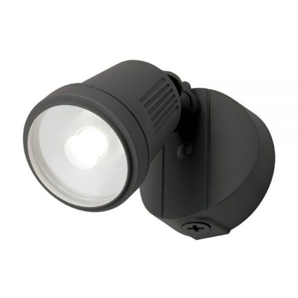 Mercator OTTO - 12W LED Single Head Exterior Security PC Spotlight IP54 - 4000K-Mercator-Ozlighting.com.au