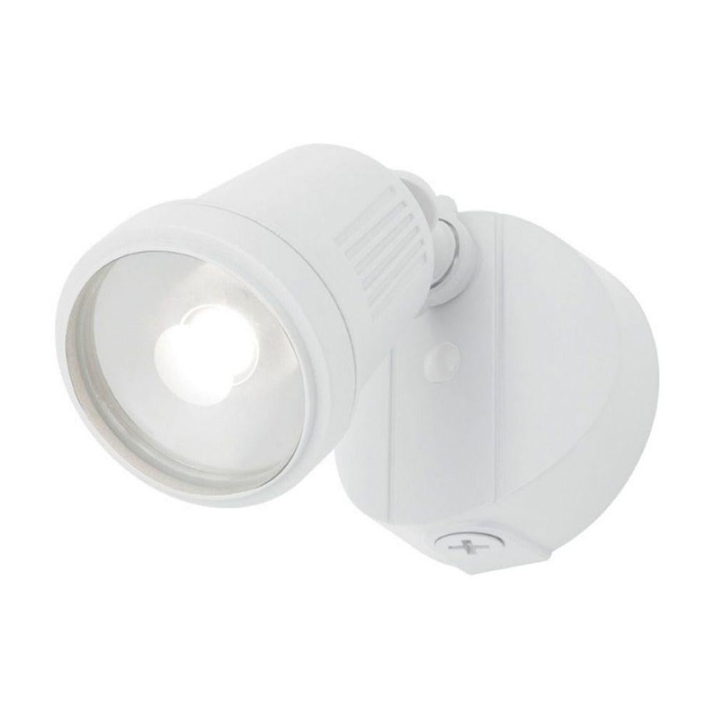 Mercator OTTO - 12W LED Single Head Exterior Security PC Spotlight IP54 - 4000K-Mercator-Ozlighting.com.au