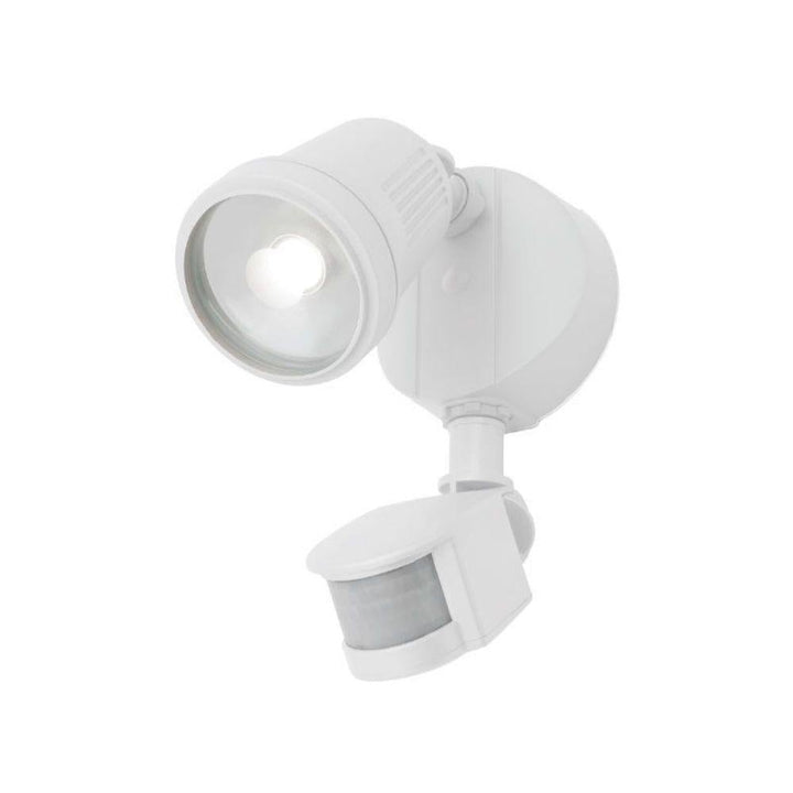 Mercator OTTO - 12W LED Single Head Exterior Security PC Spotlight With Sensor IP54 - 4000K-Mercator-Ozlighting.com.au