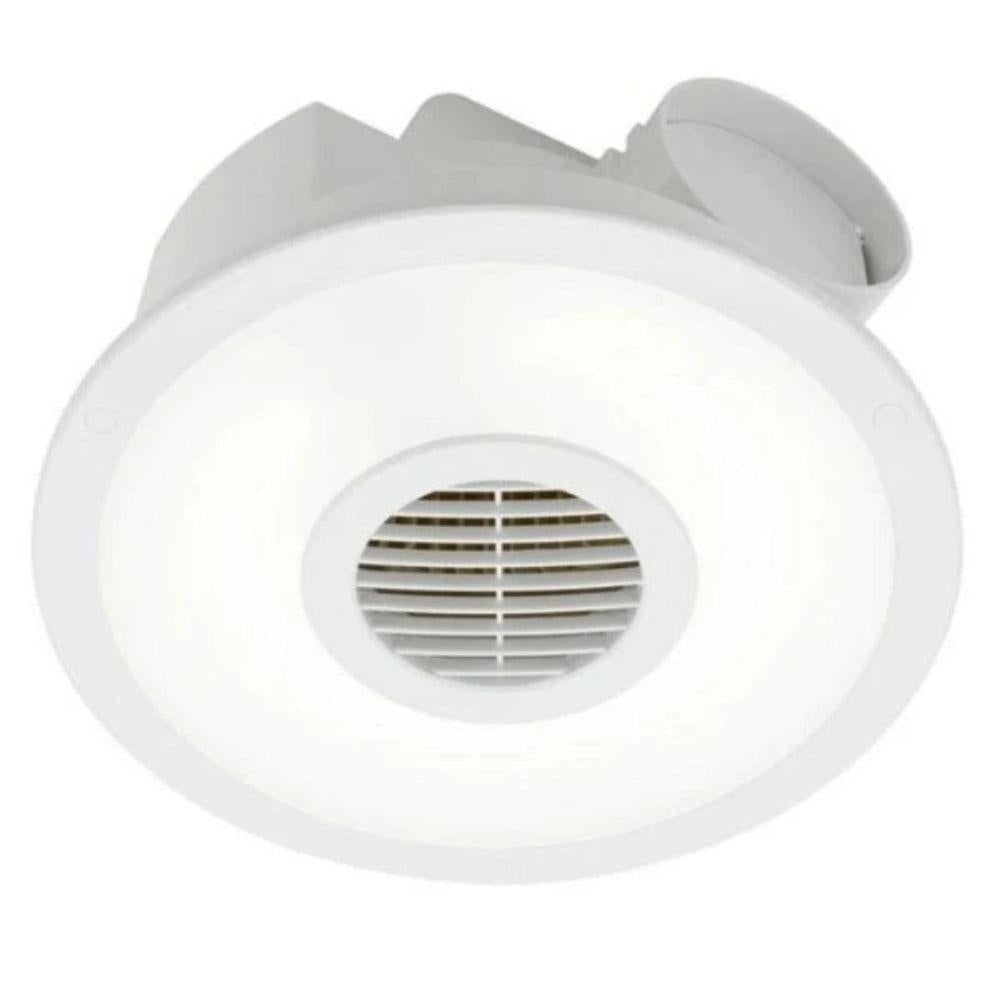 Mercator SKYLINE LED Exhaust Fan - 15W Round, 4000K-Mercator-Ozlighting.com.au