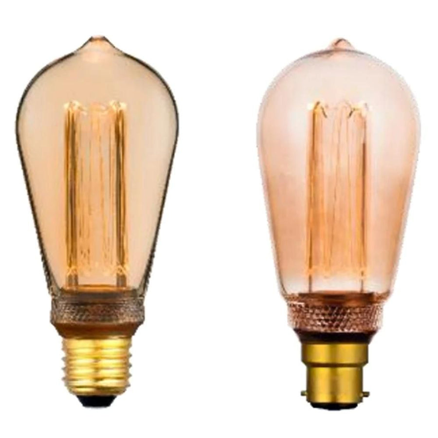 Mercator VINTAGE - 4W LED Vintage Decorative Globe ST64 - E27 / B22-Mercator-Ozlighting.com.au