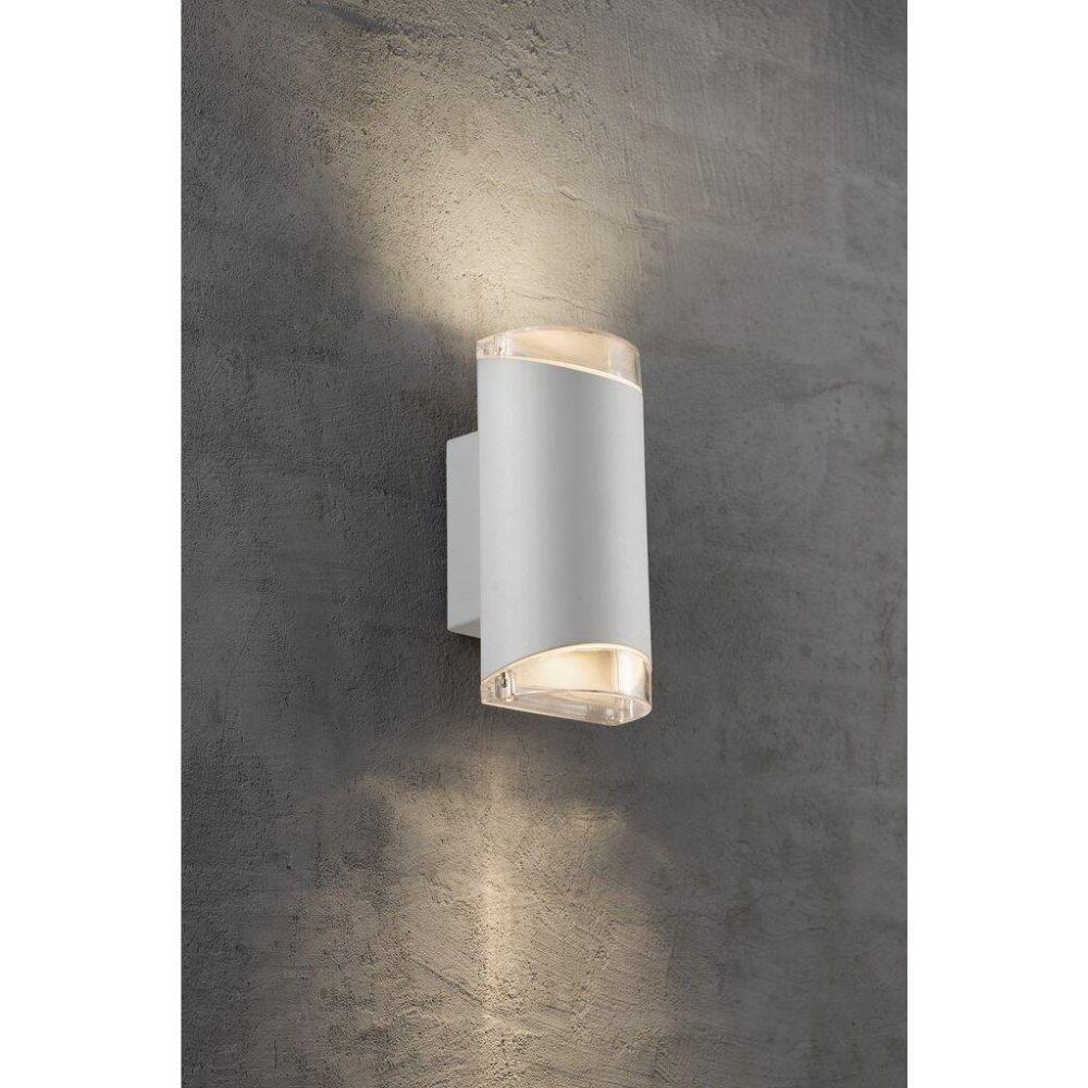 Nordlux ARN - 2xGU10 Modern Exterior Up/Down Wall Light IP44-Nordlux-Ozlighting.com.au