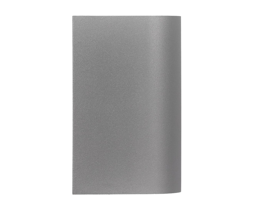 Nordlux ASBOL - 13W LED Modern Exterior Up/Down Wall Light IP44 Silver - 3000K-Nordlux-Ozlighting.com.au