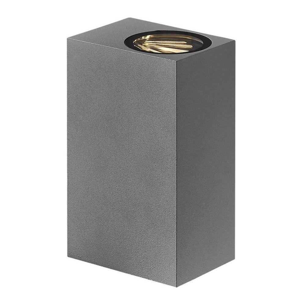 Nordlux ASBOL-KUBI - 13W LED Modern Exterior Up/Down Wall Light IP44 - 3000K-Nordlux-Ozlighting.com.au