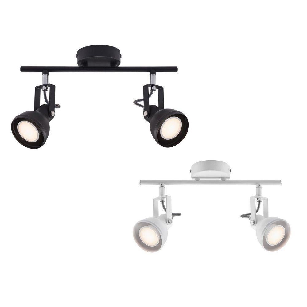 Nordlux ASLAK Bar Adjustable Spot Light - 2 Light-Nordlux-Ozlighting.com.au