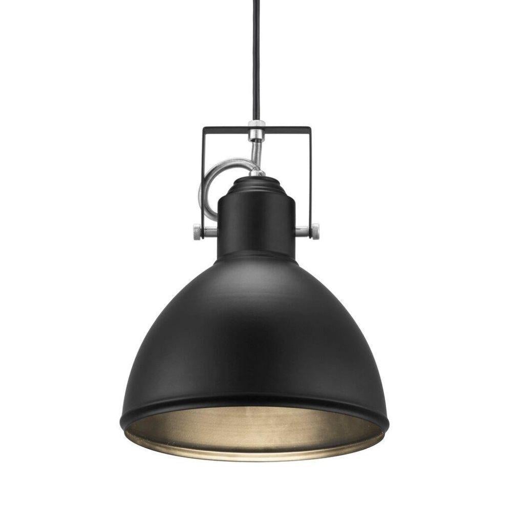 Nordlux ASLAK BLK - 1 Light Pendant-Nordlux-Ozlighting.com.au