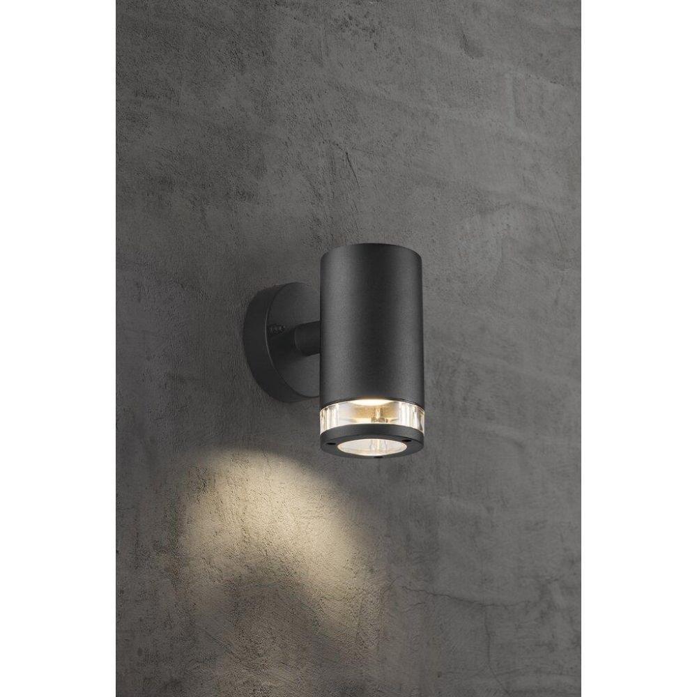 Nordlux BIRK - GU10 Modern Exterior Down Only Wall Light IP44-Nordlux-Ozlighting.com.au