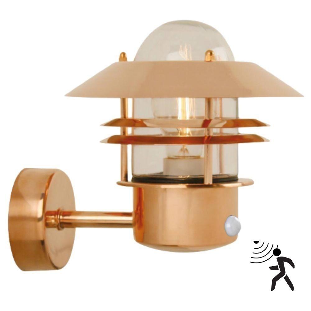 Nordlux BLOKHUS - 1 Light Modern Exterior Wall Bracket Light With Optional Sensor IP54-Nordlux-Ozlighting.com.au