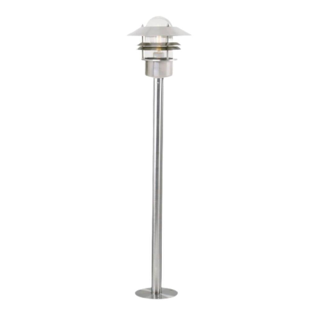 Nordlux BLOKHUS Outdoor Garden Bollard/Post Light - 1 Light, IP54-Nordlux-Ozlighting.com.au