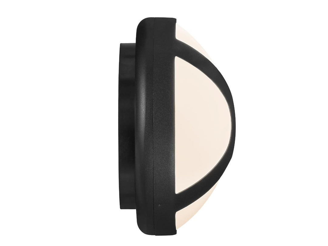 Nordlux CROSS - Modern Exterior 200mm/250mm Round Cross Wall Light IP54-Nordlux-Ozlighting.com.au