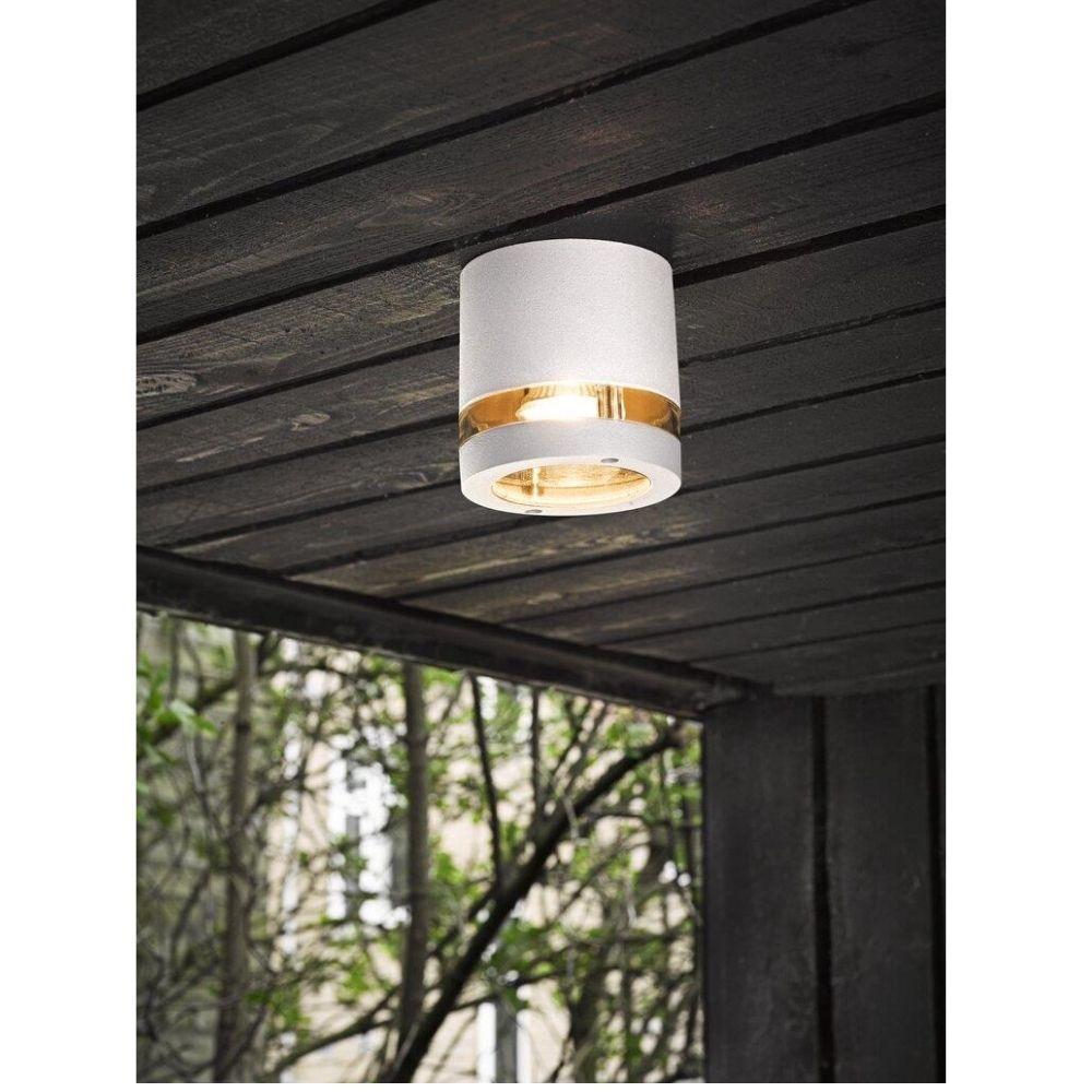 Nordlux FOCUS - GU10 Exterior Surface Mount Downlight Ceiling Light IP44-Nordlux-Ozlighting.com.au