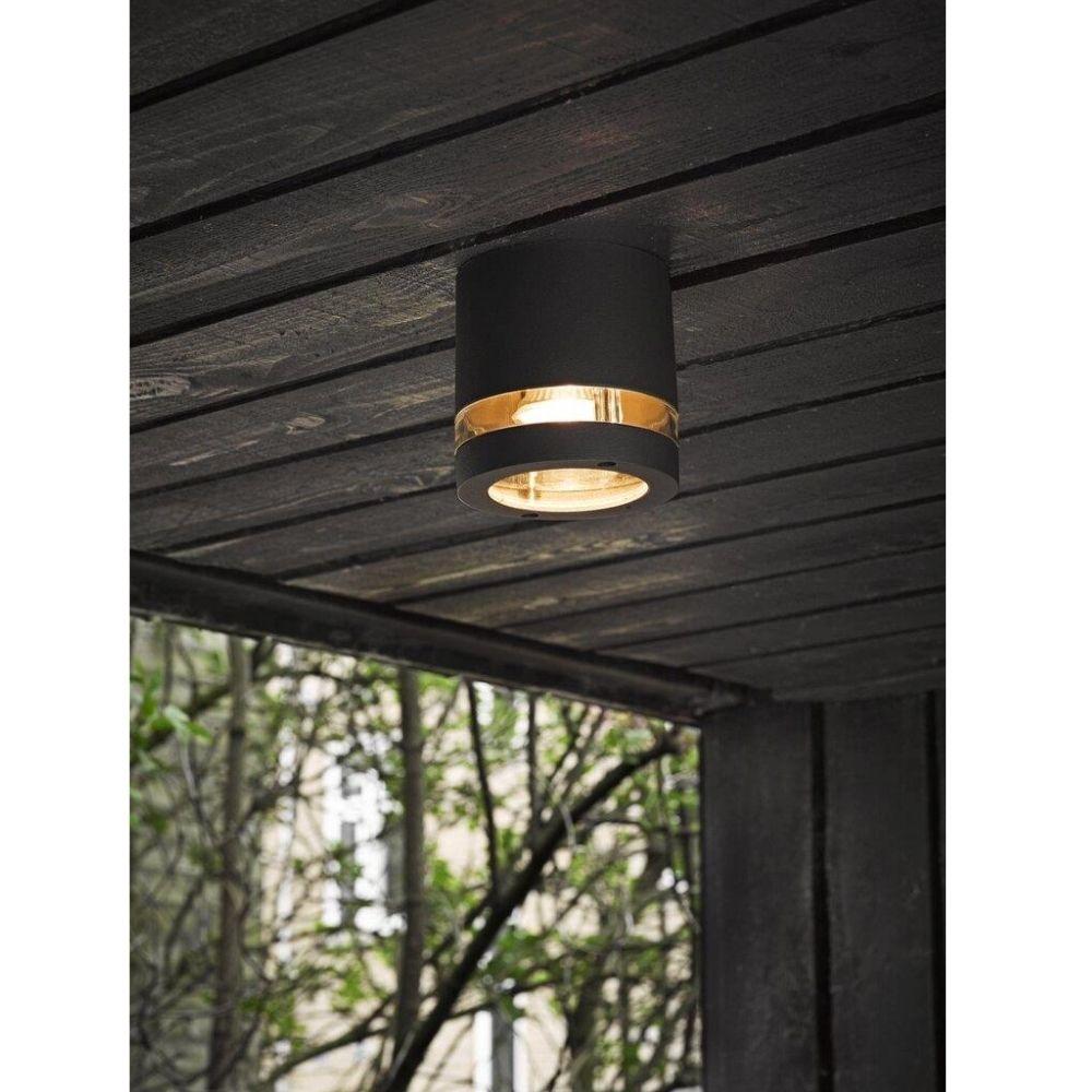 Nordlux FOCUS - GU10 Exterior Surface Mount Downlight Ceiling Light IP44-Nordlux-Ozlighting.com.au