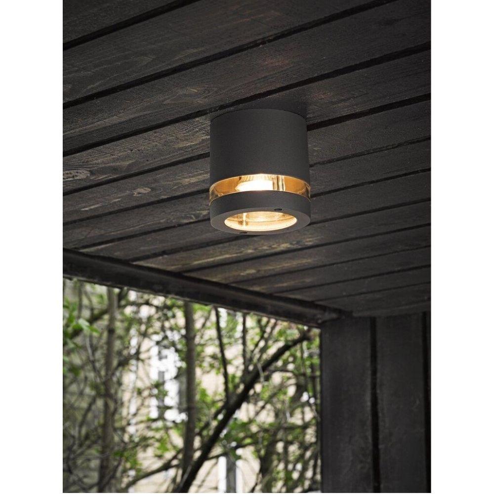 Nordlux FOCUS - GU10 Exterior Surface Mount Downlight Ceiling Light IP44-Nordlux-Ozlighting.com.au