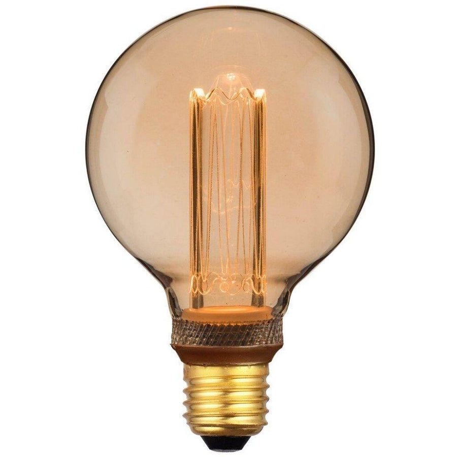 Nordlux GLOBE-G95 - 3.5W LED Dimmable G95 Spherical Shape Retro Vintage Filament Globe 1800K - E27-Nordlux-Ozlighting.com.au