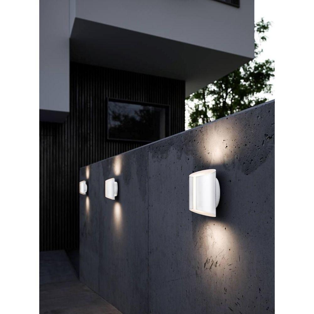 Nordlux GRIP Smart LED Outdoor Up/Down Wall Light - 9W White CCT Tuneable Modern, IP54-Nordlux-Ozlighting.com.au