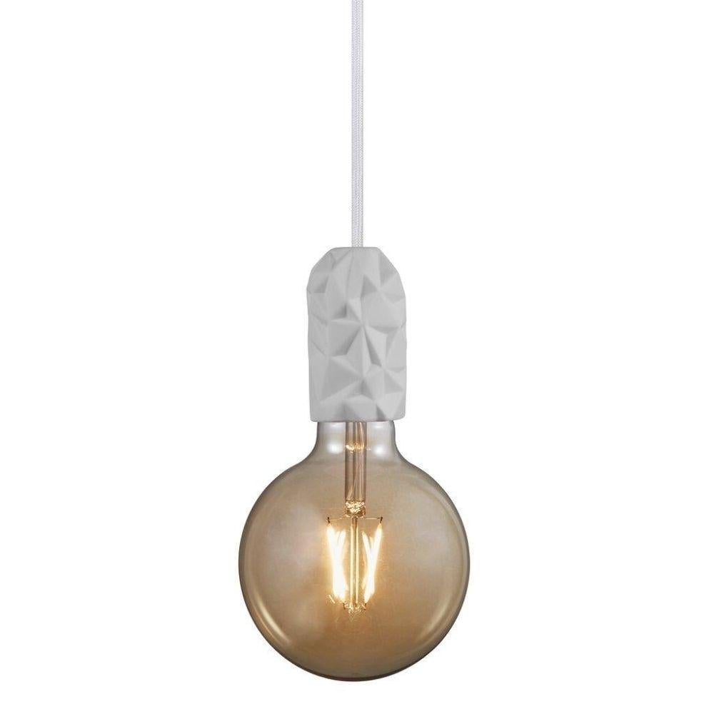 Nordlux HANG - 1 Light Porcelain Suspension Cable Pendant-Nordlux-Ozlighting.com.au