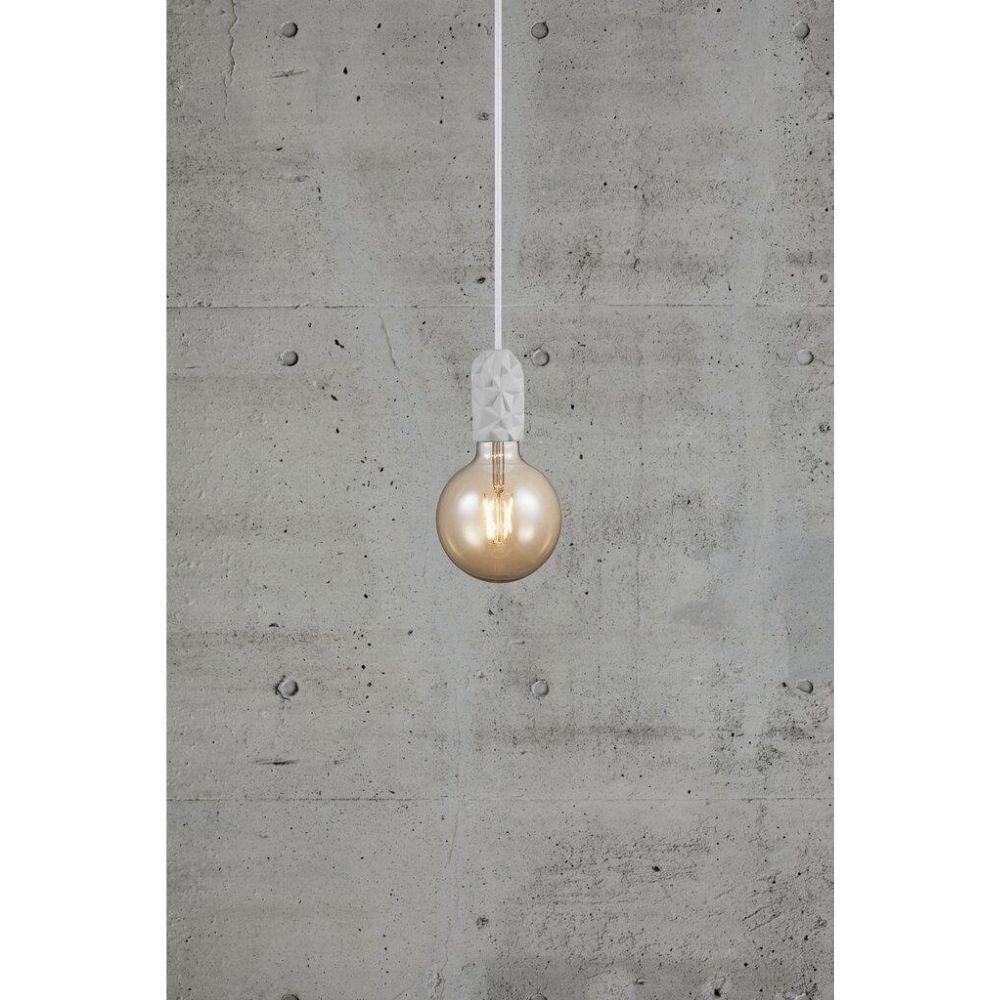 Nordlux HANG - 1 Light Porcelain Suspension Cable Pendant-Nordlux-Ozlighting.com.au