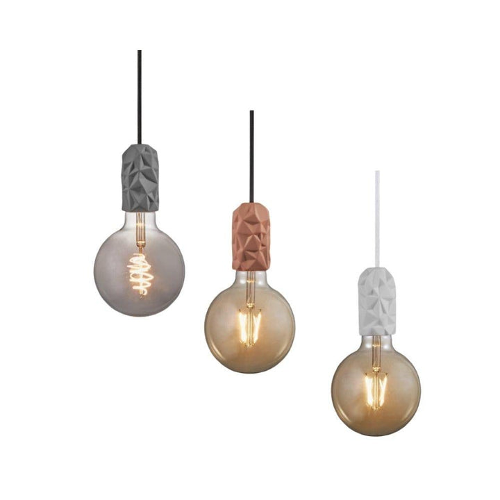 Nordlux HANG - 1 Light Porcelain Suspension Cable Pendant-Nordlux-Ozlighting.com.au