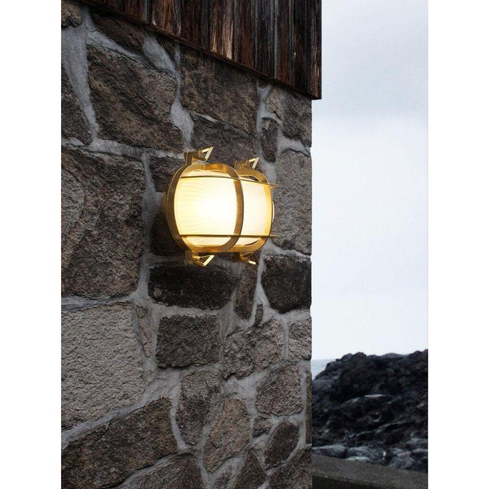 Nordlux HELFORD Outdoor Marine Solid Brass Oval Bunker - Wall/Ceiling Light IP64-Nordlux-Ozlighting.com.au