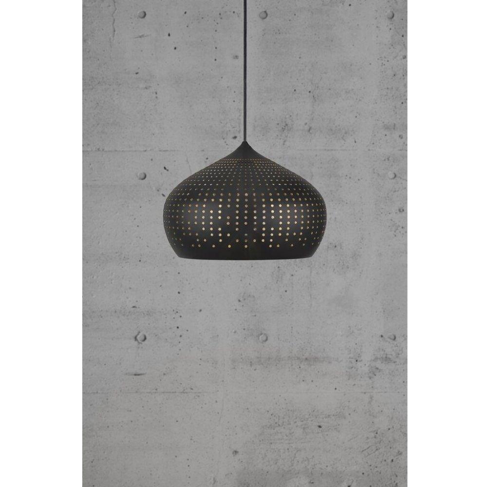Nordlux HOUSTON - 1 Light Small Perforated Metal Pendant-Nordlux-Ozlighting.com.au