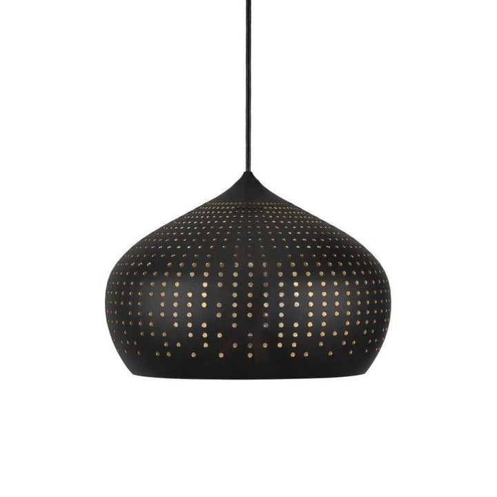 Nordlux HOUSTON - 1 Light Small/Large Perforated Metal Pendant-Nordlux-Ozlighting.com.au