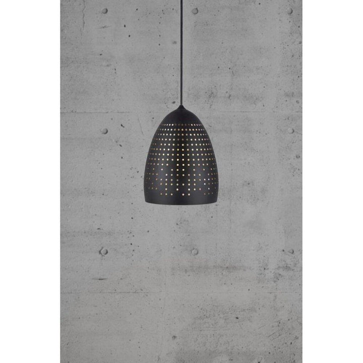 Nordlux HOUSTON - 1 Light Small/Large Perforated Metal Pendant-Nordlux-Ozlighting.com.au