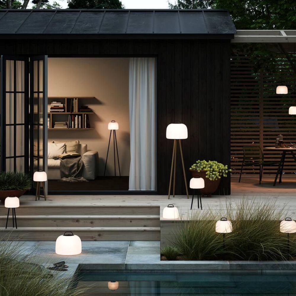Nordlux KETTLE Tripod/Spike Accessory - for Kettle 22/36, Lamp Sold Separately-Nordlux-Ozlighting.com.au
