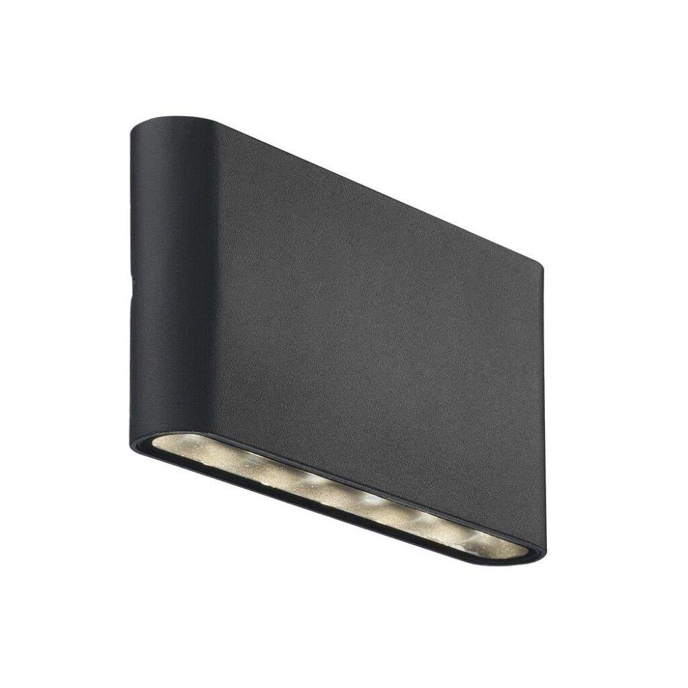 Nordlux KINVER - 6W LED 175mm Modern Exterior Up/Down Wall Light IP54 - 3000K-Nordlux-Ozlighting.com.au
