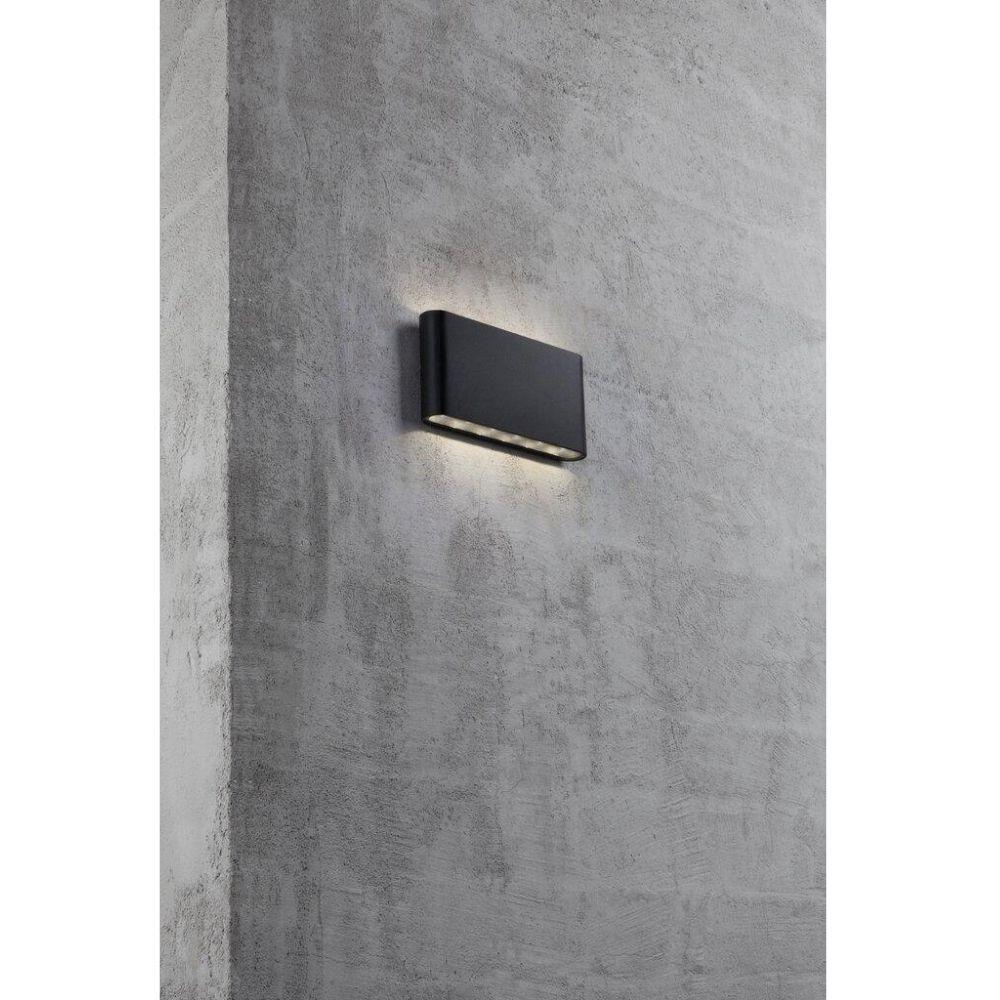 Nordlux KINVER - 6W LED 175mm Modern Exterior Up/Down Wall Light IP54 - 3000K-Nordlux-Ozlighting.com.au
