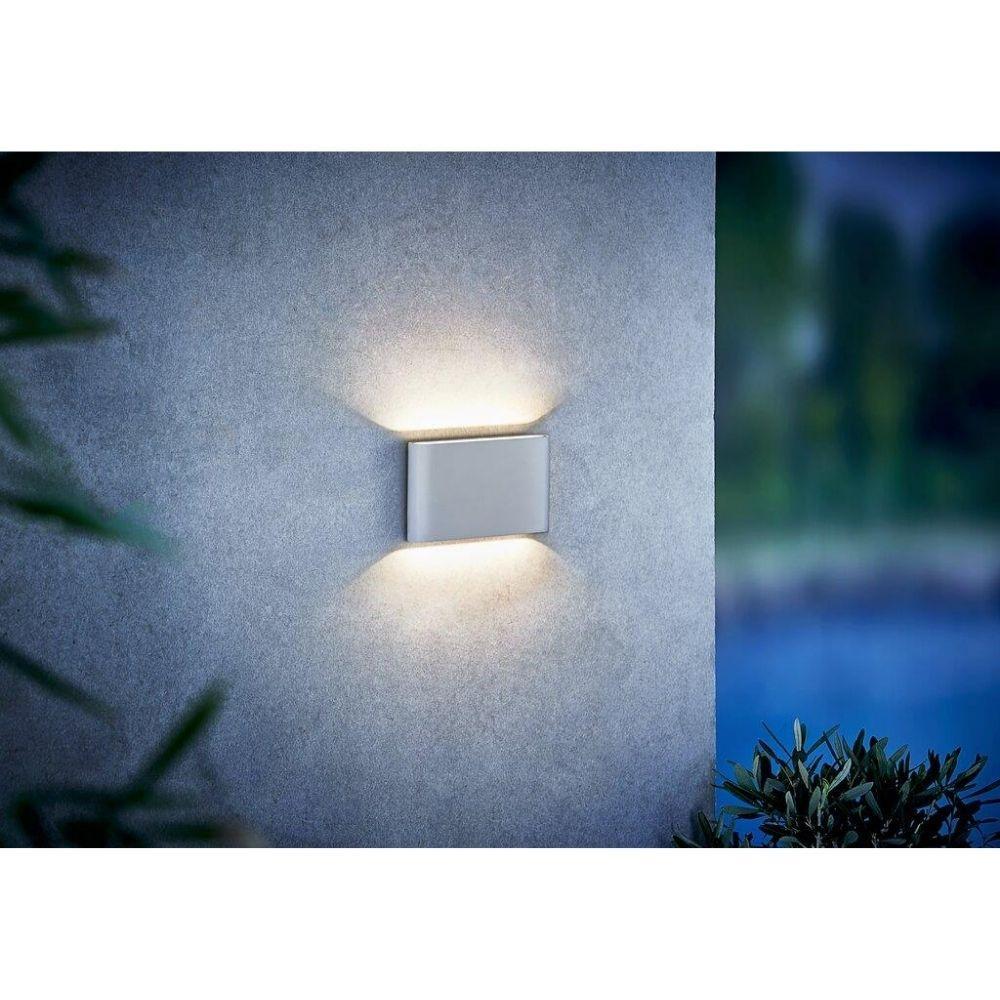 Nordlux KINVER - 6W LED 175mm Modern Exterior Up/Down Wall Light IP54 - 3000K-Nordlux-Ozlighting.com.au