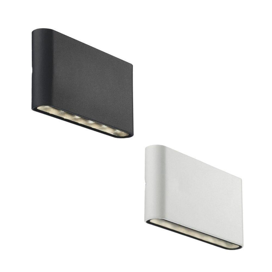 Nordlux KINVER - 6W LED 175mm Modern Exterior Up/Down Wall Light IP54 - 3000K-Nordlux-Ozlighting.com.au