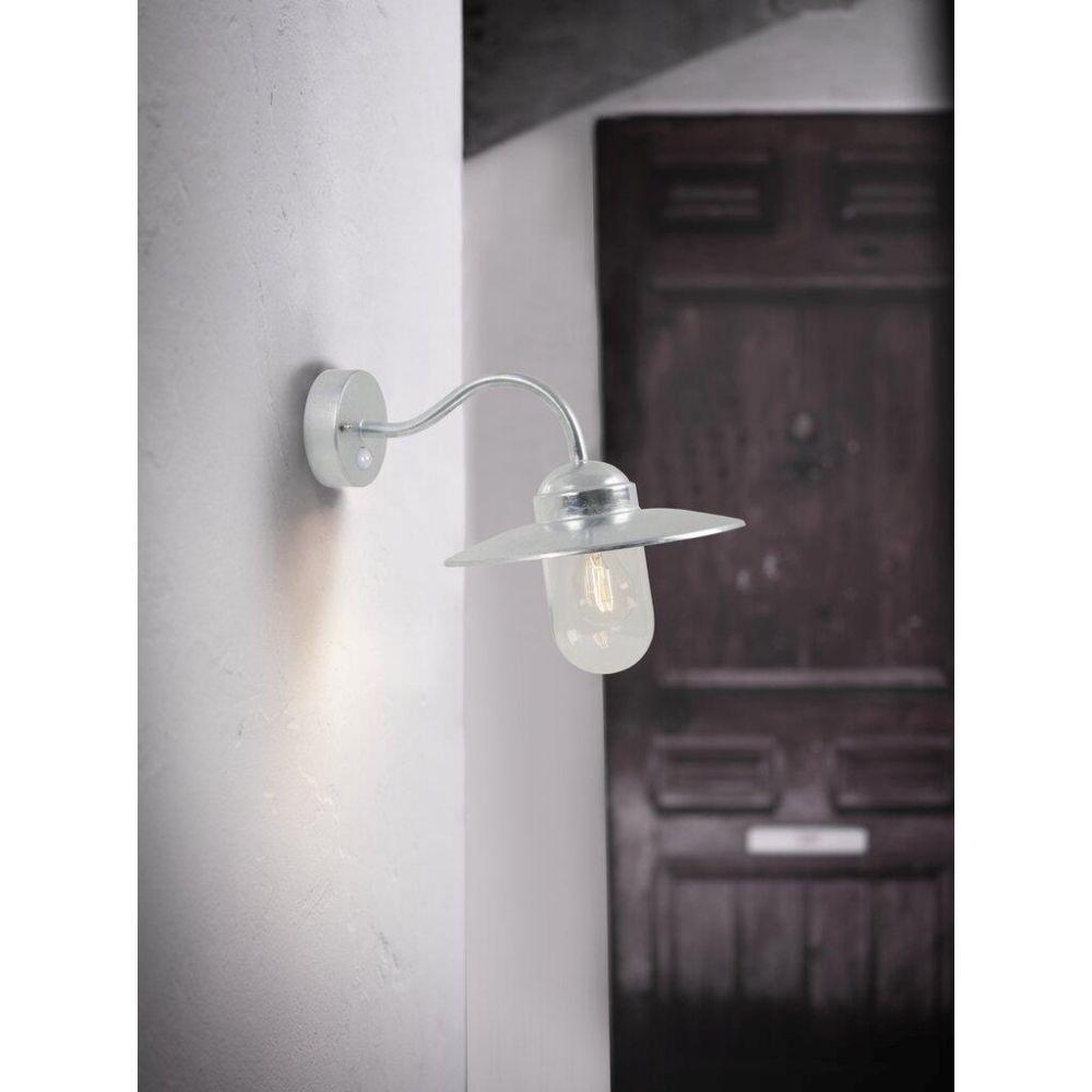 Nordlux LUXEMBOURG-S - 1 Light Modern Exterior Wall Bracket Light With Sensor IP54-Nordlux-Ozlighting.com.au