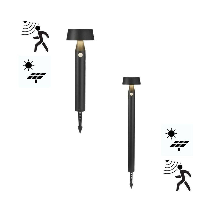 Nordlux NAMA - Solar Powered Spike Light with Sensor 12V-Nordlux-Ozlighting.com.au