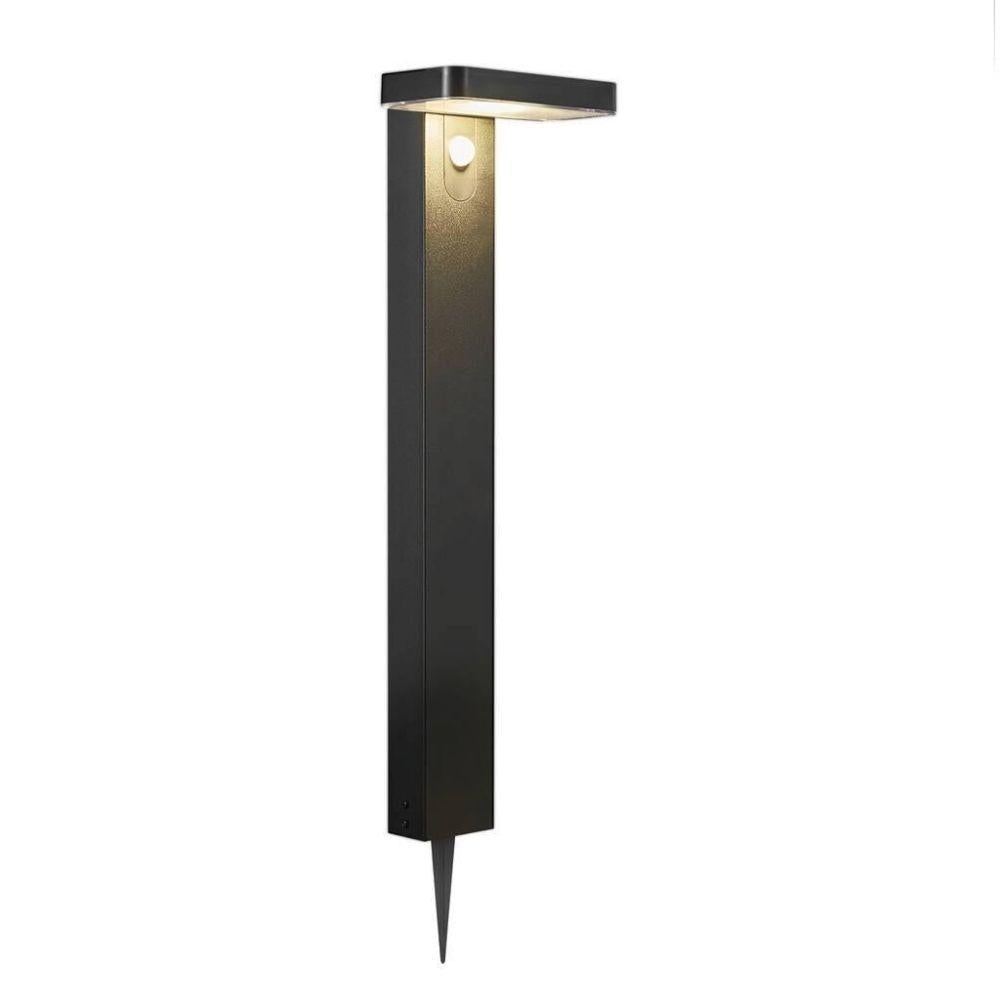 Nordlux RICA Solar LED Spike Light - Round/Square, Motion Sensor, IP44, 3000K-Nordlux-Ozlighting.com.au