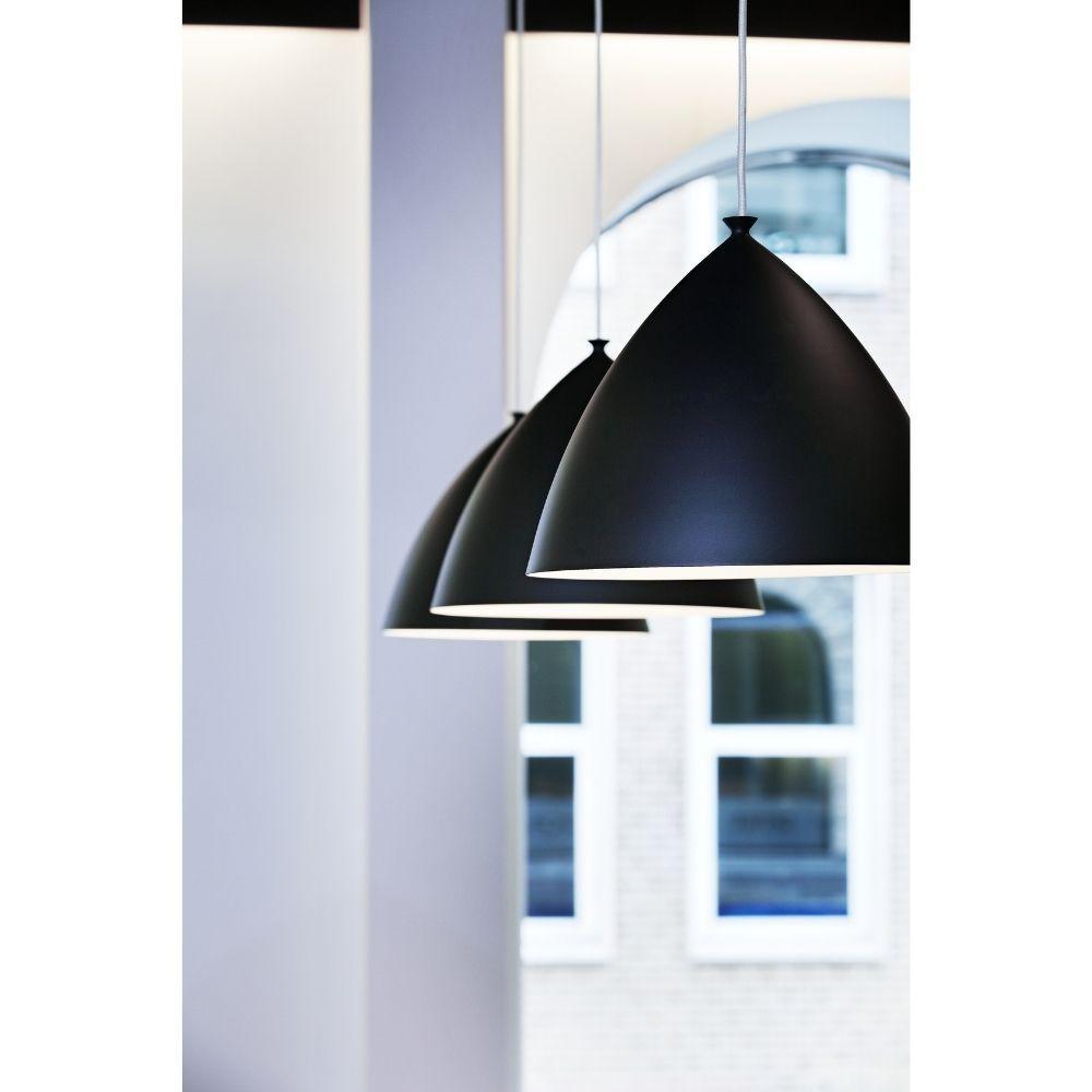 Nordlux SLOPE-35 - 1 Light Metal Pendant - Black-Nordlux-Ozlighting.com.au