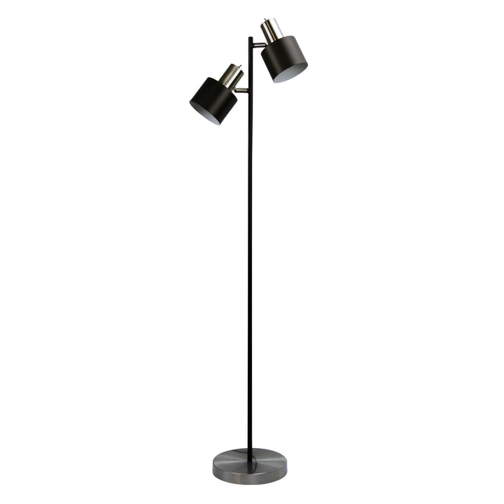 Oriel ARI - Twin Head Floor Lamp-Oriel Lighting-Ozlighting.com.au