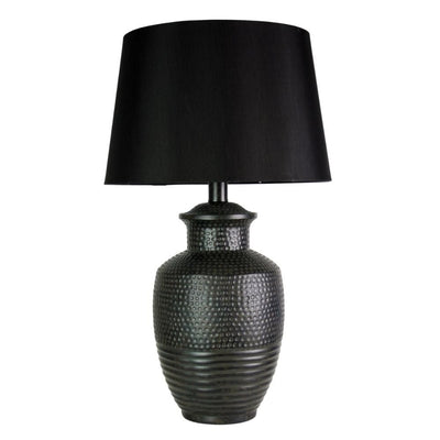 Oriel ATTICA - Aged Black Large Table Lamp-Oriel Lighting-Ozlighting.com.au