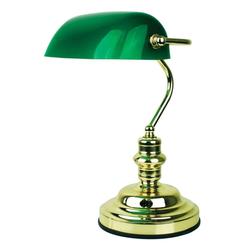 Oriel BANKERS - Table Lamp with Switch-Oriel Lighting-Ozlighting.com.au