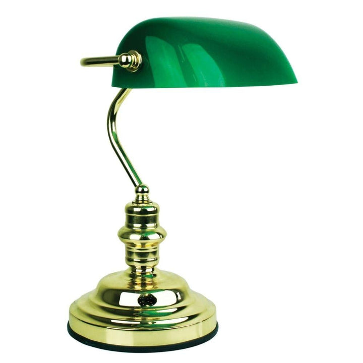 Oriel BANKERS - Touch Table Lamp-Oriel Lighting-Ozlighting.com.au