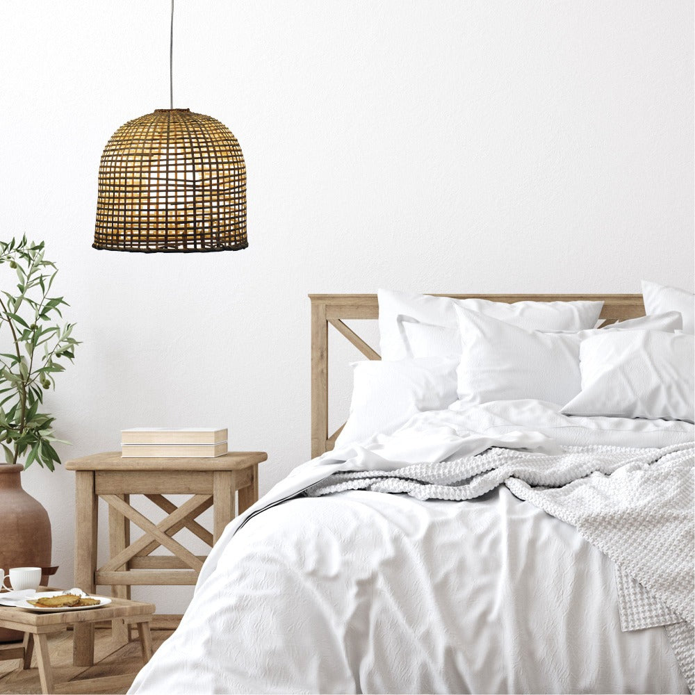 Oriel BATUR Shade Only - Hand Woven Cane-Oriel Lighting-Ozlighting.com.au