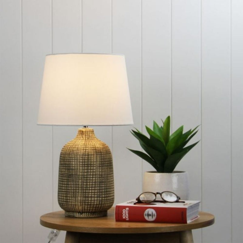 Oriel BISCAY - Ceramic Table Lamp-Oriel Lighting-Ozlighting.com.au