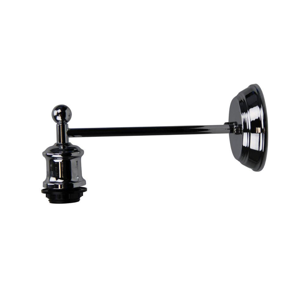 Oriel BOULTON Wall Light - Vintage Metal, Light Chrome-Oriel Lighting-Ozlighting.com.au