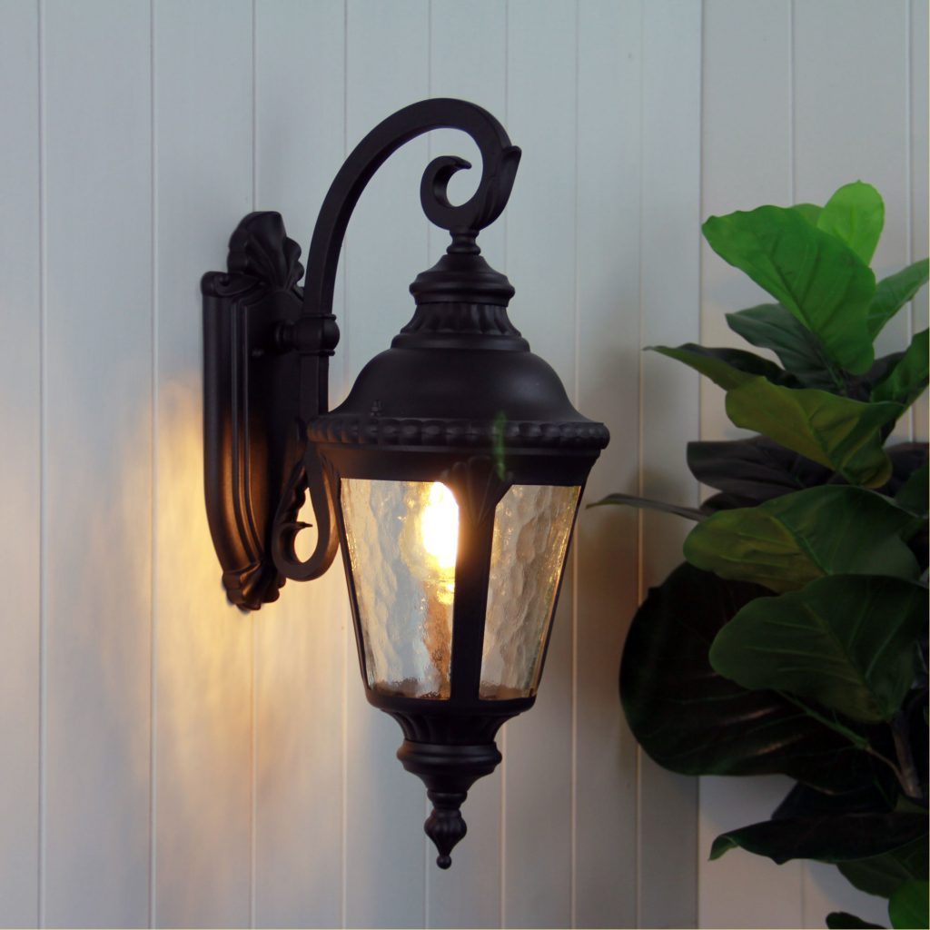 Oriel BRISTOL- 1 Light Downward Exterior Traditional Wall Light IP44-Oriel Lighting-Ozlighting.com.au