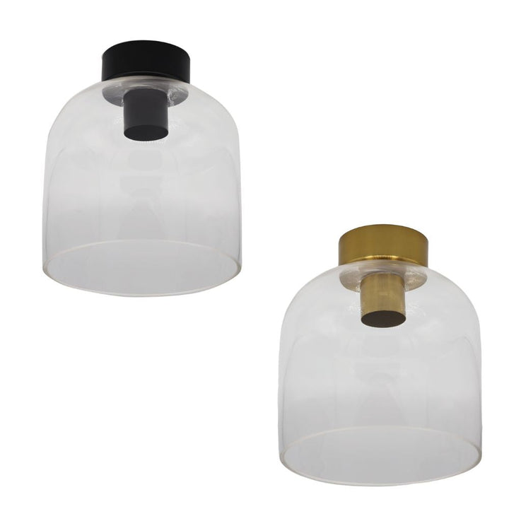 Oriel BURTON - Metal & Glass DIY Shade-Oriel Lighting-Ozlighting.com.au