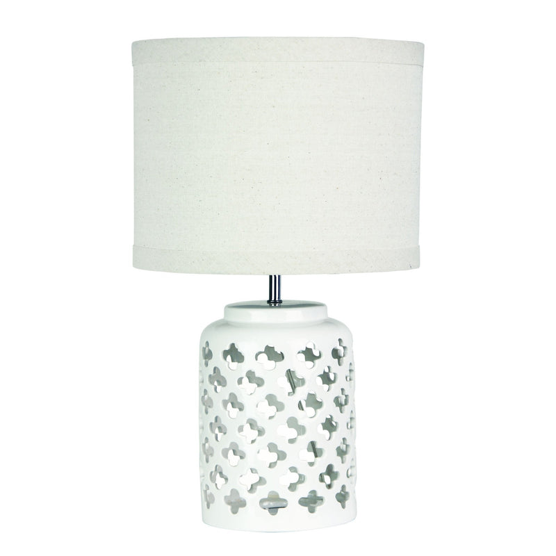 Oriel CASBAH - Moorish Cut Ceramic Table Lamp-Oriel Lighting-Ozlighting.com.au