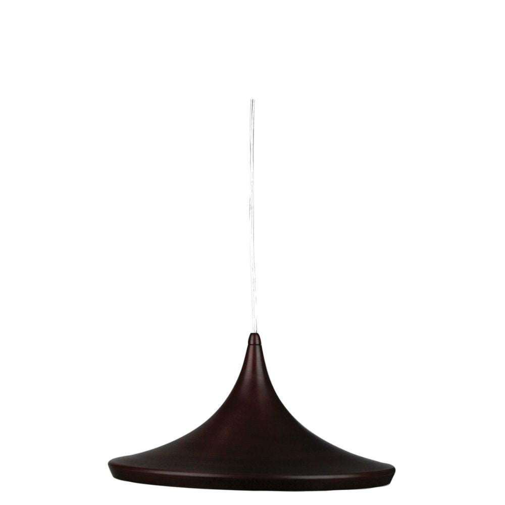Oriel CHINO 2 Pendant - 1 Light Brushed Bronze Urban-Oriel Lighting-Ozlighting.com.au