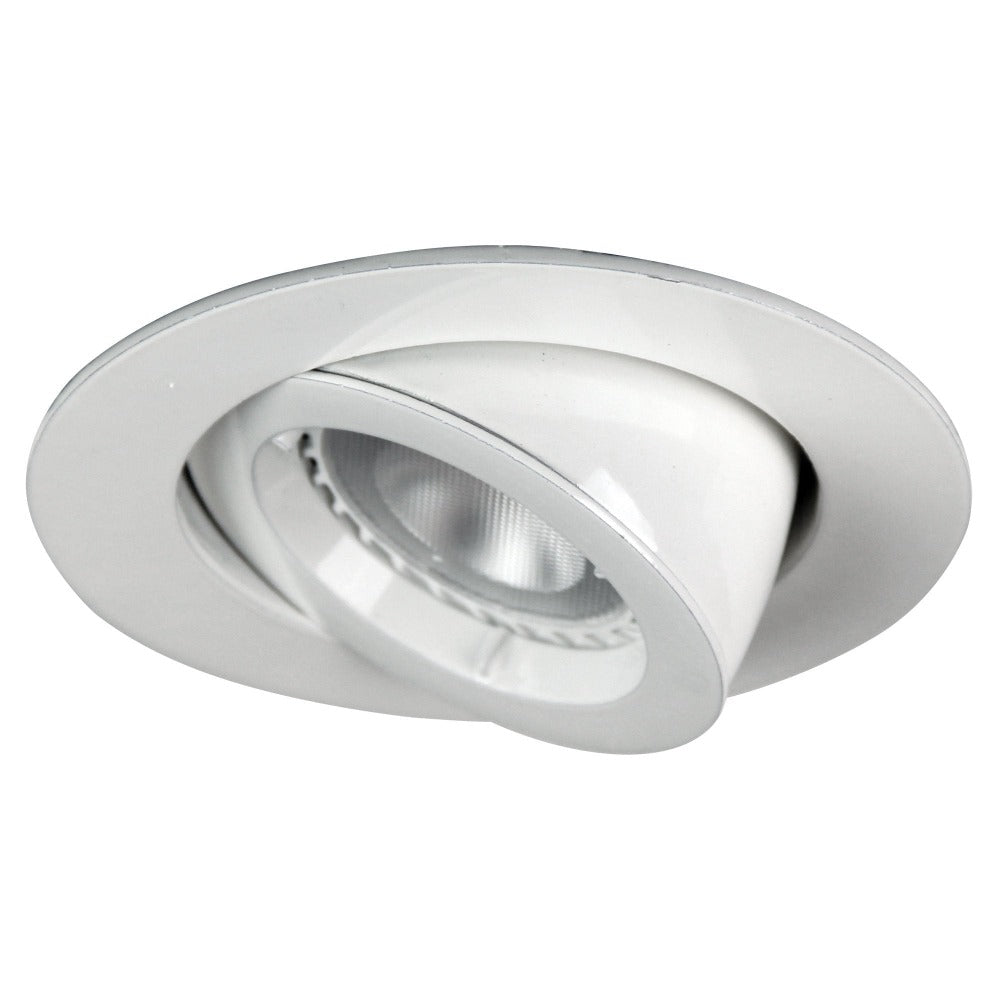 Oriel CHIP LED Downlight - GU10 Replaceable 7W, Round Gimbal Adjustable, 3000K/5000K-Oriel Lighting-Ozlighting.com.au