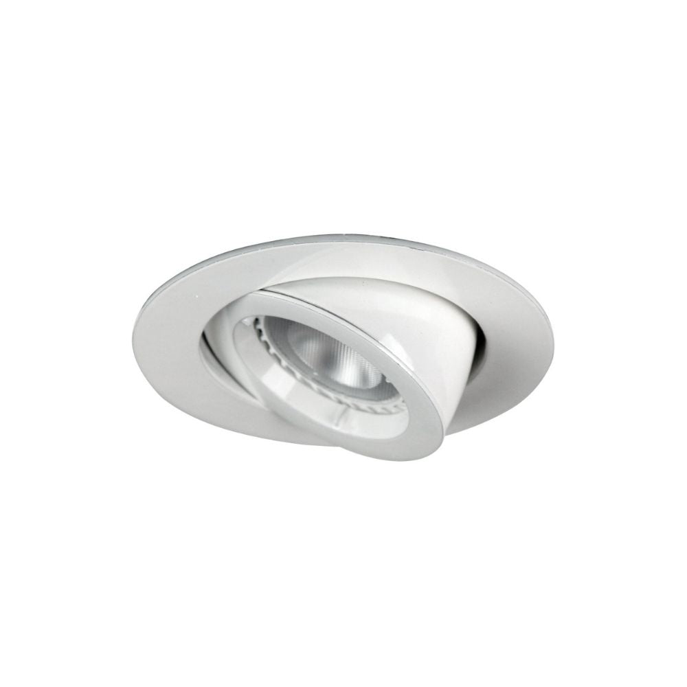 Oriel CHIP LED Downlight - GU10 Replaceable 7W, Round Gimbal Adjustable, 3000K/5000K-Oriel Lighting-Ozlighting.com.au