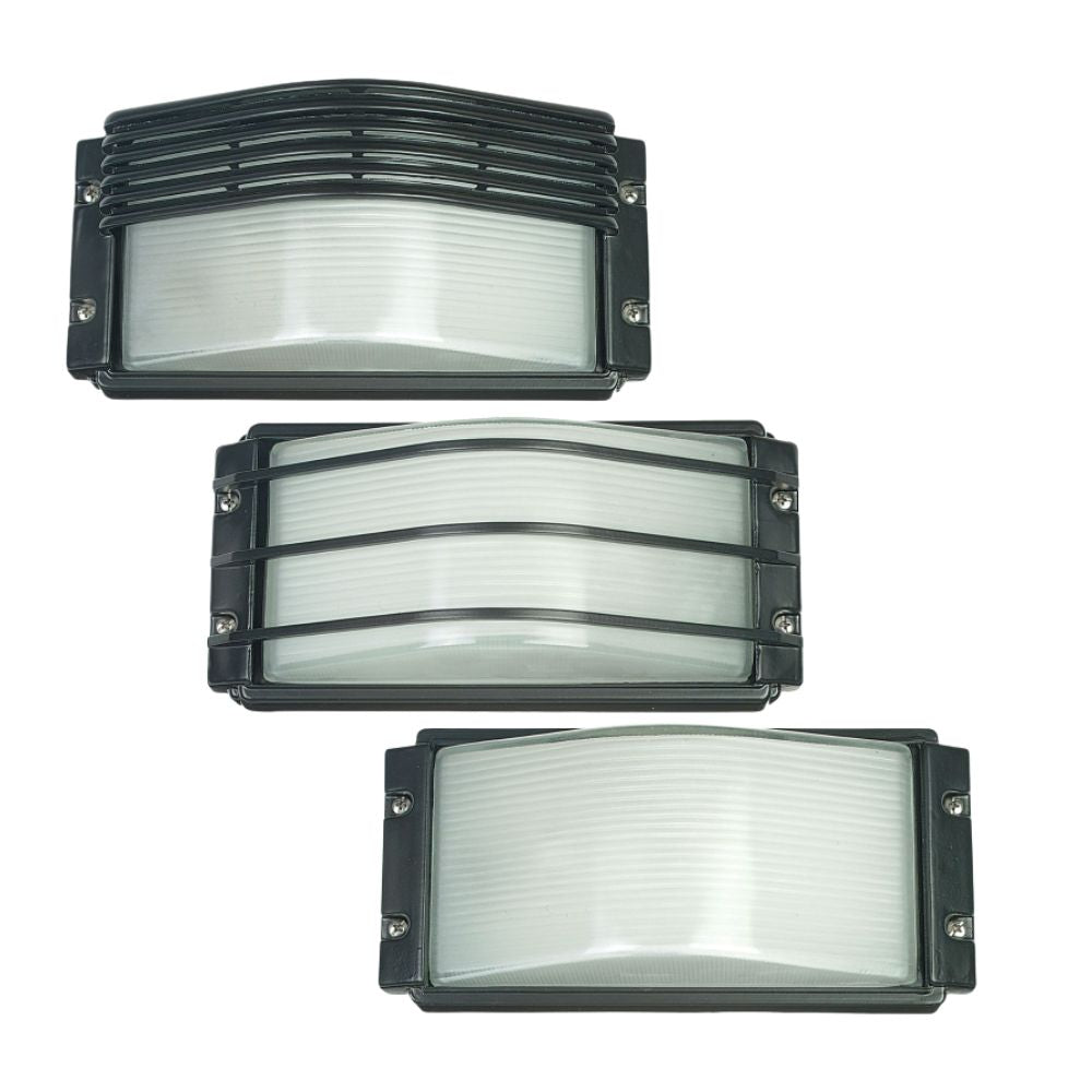 Oriel DECK Bunker Light - Curved Front, Outdoor Light IP54-Oriel Lighting-Ozlighting.com.au