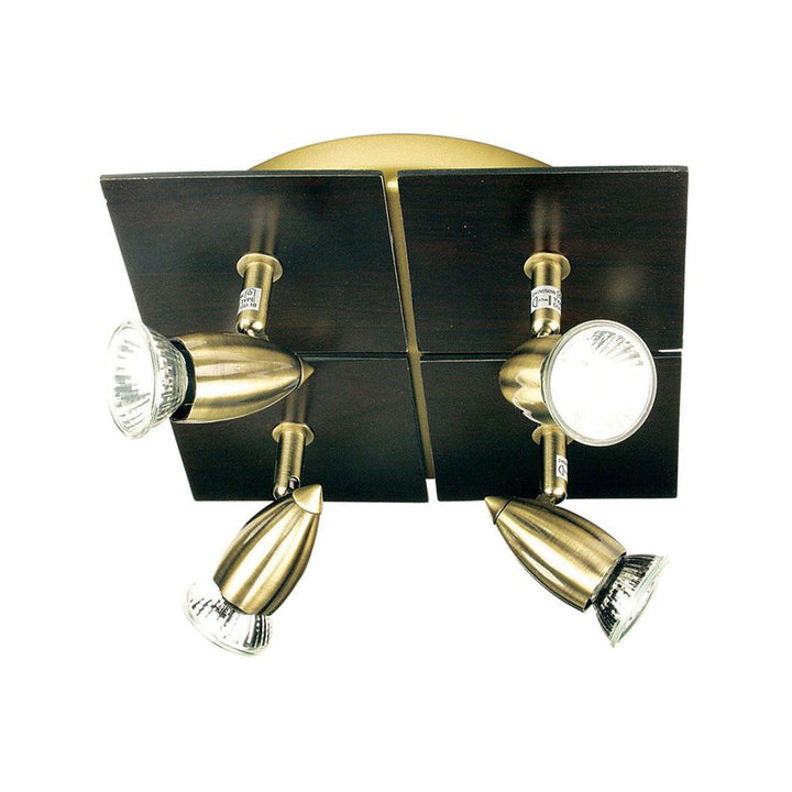 Oriel DEN - 1/2/3/4 Light Metal GU10 Spotlight-Oriel Lighting-Ozlighting.com.au